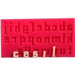Cesil Silikonová forma Malá abeceda gotická 1,8cm – Sleviste.cz