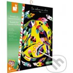 Janod Vyškrabávací obrázky Zvířátka světa – Zboží Dáma