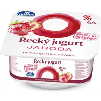 Milko Řecký jogurt jahoda 140 g