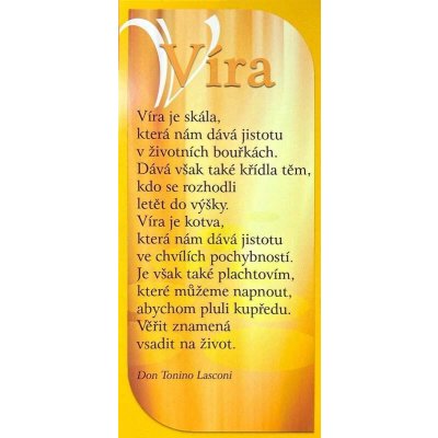 Víra – Hledejceny.cz