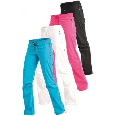 Kalhoty dámské dlouhé bokové 99519 reflexní růžové