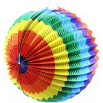 Lampión duhový koule 25cm krčený papír na svíčku DS73977178 – Sleviste.cz