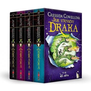 Jak vycvičit draka 9-12 díl 4 knihy - Cressida Cowell