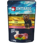 Ontario Adult Pork with Chicken in Broth 100 g – Zboží Mobilmania