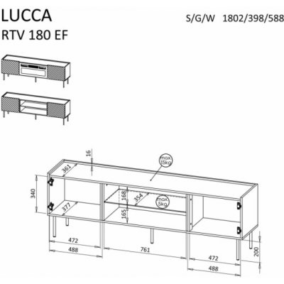 Cama Lucca 5903815011344 – Sleviste.cz