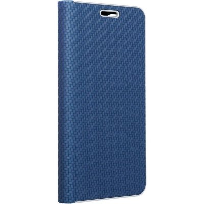 Pouzdro Forcell Luna Book Carbon SAMSUNG Galaxy Xcover 4 modré – Zboží Mobilmania