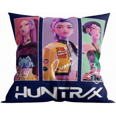 Halantex Polštář KPop Demon Hunters HUNTR/X Rumi Mira a Zoey 40x40 – Hledejceny.cz
