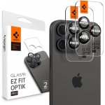 Spigen Glass tR EZ Fit Optik Pro 2 ks, L-s - iPhone 14/15/6,3" 2024 Pro / 14/15/6,9" 2024 Pro M (AGL05217) – Zboží Živě