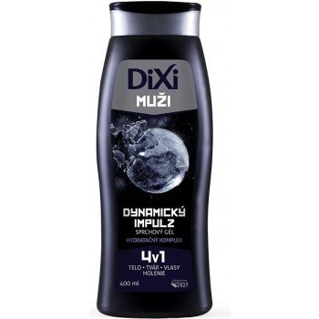 Dixi Men Dynamický impuls sprchový gel 4 v 1 400 ml