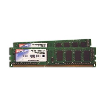 Patriot Signature Line DDR3 8GB 1333MHz CL9 (2x4GB) PSD38G1333K