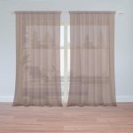 Sablio Záclony Kaštanová: 2ks 150x250cm – Hledejceny.cz