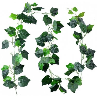 Dekorace zelená umělá rostlina girlanda břečťan - 20*10*220 cm - Clayre & Eef – Sleviste.cz