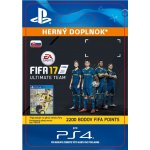 PlayStation FIFA 17 herní měna 2200 Points Pack CZ – Hledejceny.cz