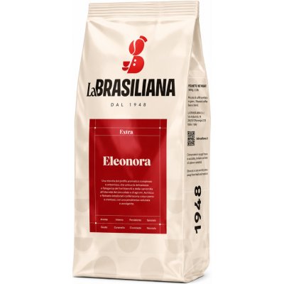 La Brasiliana Káva smíšená italská káva kofein zrnková 1 kg – Hledejceny.cz