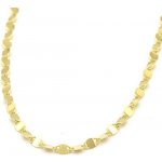 B&B Goldinvestic Zlatý řetízek anker zdobený N4708-585/1000 – Sleviste.cz