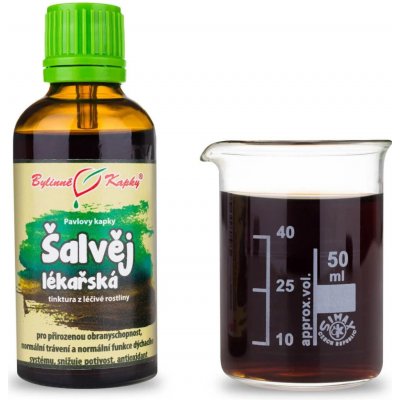 Grešík Bylinné kapky Šalvěj 50 ml – Hledejceny.cz