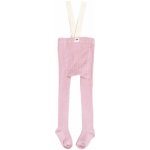 Dětské bavlněné punčocháče se šlemi pudrová – Sleviste.cz