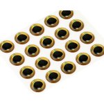 Sybai Epoxidové Oči 3D Epoxy Fish Eyes Rainbow Gold 8mm – Hledejceny.cz