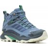 Pánské trekové boty Merrell Moab Speed 2 Mid Gtx steel blue