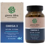 Topvet Omega 3 18% EPA 12% DHA gelové kapsle 60 tobolek