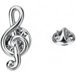 Amparo Miranda Brož do klopy Houslový klíč P4619 – Hledejceny.cz