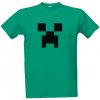 Pánské Tričko Tričko s potiskem Minecraft creeper BOY pánské emerald