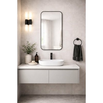 Baltica Design Stone Aura 60x90 cm černá 5904107932965 – Hledejceny.cz