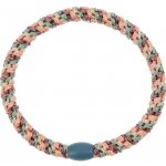 KKNEKKI Gumička do vlasů Kknekki Slim Mix Plum Faded Green Glitter, multi barva, textil – Zboží Dáma