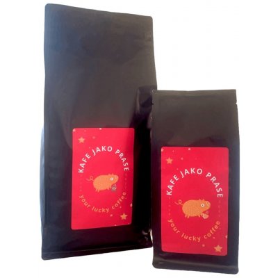 Chic By Pig Kafe jako prase Brazilská 100% Arabica 1 kg – Hledejceny.cz