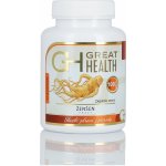 Great Health Ženšen pravý 5% ginsenosidů 100 tobolek 500 mg tobolky – Hledejceny.cz