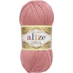 Alize Diva 354 starorůžová – Hledejceny.cz