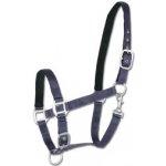 ELT Nylonová ohlávka Satin 2 x podložená 2x stavitelná modrá – Zboží Dáma