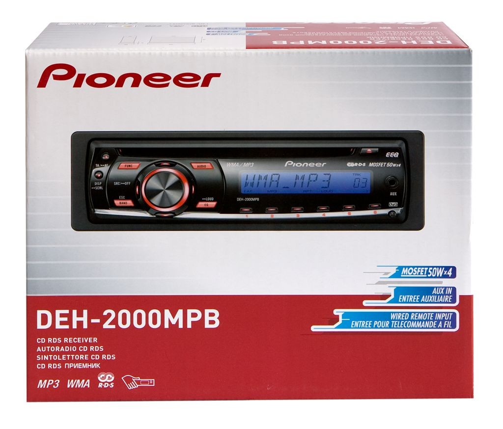 Pioneer DEH-2000MPB od 2 203 Kč - Heureka.cz