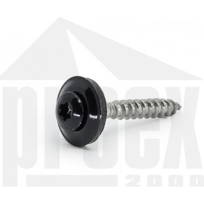 Šroub klempířský nerez 4,5x35mm, černý RAL9005, T20 – Hledejceny.cz