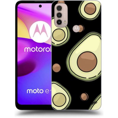 Pouzdro Picasee silikonové Motorola Moto E40 - Avocado černé – Hledejceny.cz