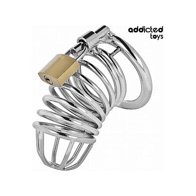 Addicted Toys Locked Iron Cell Metal Penis Cage M kovová klec na penis – Hledejceny.cz