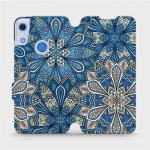 Pouzdro Mobiwear Flipové Huawei Y6S / Honor 8A - V108P Modré mandala květy – Zboží Mobilmania