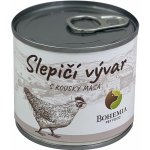 Bohemia Pet Food Vývar Slepičí s kousky masa 140 ml – Sleviste.cz