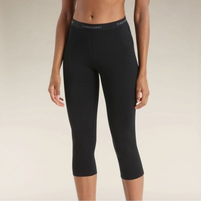 3/4 Icebreaker Merino 200 Oasis dámské černá – Zboží Dáma