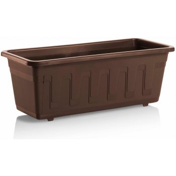 PLASTKON Truhlík Garden 40 cm hnědý