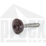 Šroub klempířský nerez 4,5x35mm, tmavě hnědý RAL8019, T20 – Hledejceny.cz