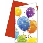 GoDan Pozvánky 6 ks Sparkling Balloons – Hledejceny.cz