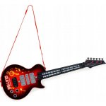 MULTISTORE Detská elektrická gitara s výučbou infračervených melódií Red – Hledejceny.cz