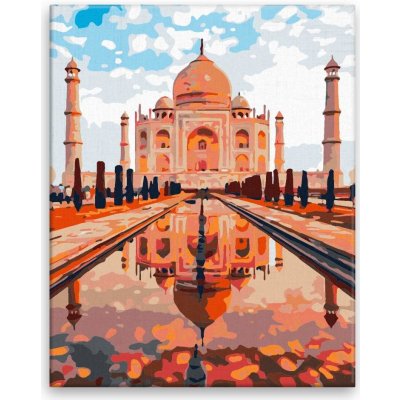 Malování podle čísel V žáru Taj Mahalu