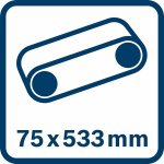 Bosch GBS 75 AE Professional 0.601.274.708 – Hledejceny.cz