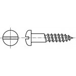 PROFISTYL DIN 96 vrut do dřeva s půlkulatou hlavou a průběžnou drážkou pozink Varianta: DIN 96 vrut půlkulatá hlava ZnB 4x50 – Hledejceny.cz