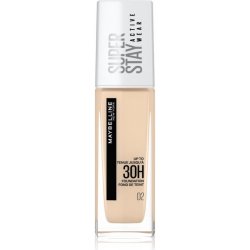 Maybelline SuperStay Active Wear dlouhotrvající make-up pro plné krytí 02 Naked Ivory 30 ml