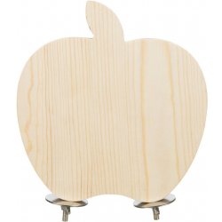 Trixie Plošina/přístřešek jablko pro drobné hlodavce dřevo 21 x 17 cm