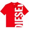 Diesel plavky Bfowt-T-Shirt Zip racing red