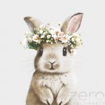 Daisy Ubrousky 3N 20ks Velikonoce zajíc s věnečkem 33x33cm – Zboží Dáma